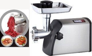 <span class=keywords><strong>Hachoir</strong></span> à <span class=keywords><strong>viande</strong></span> électrique puissant 3000W AMG36 avec boîtier en acier inoxydable et boîte de vitesses métallique pour usage domestique - Product Image 4