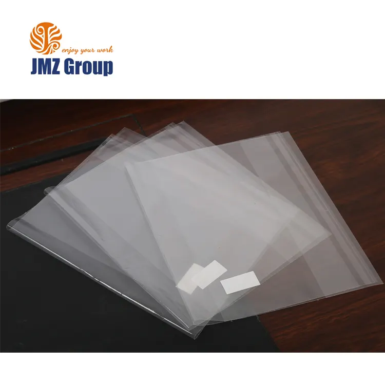 Book Cover Transparent Hot Selling A5 Plastic PVC Customized A4 Plastic Sheet Plastic Cover for Books by Roll A5 Size Clear JMZ