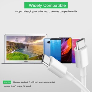 Cable de Carga EONLINE Tipo C a USB C de 20W 100W 27W 1M 2M para Samsung, Carga Rápida PD de 60W, QC 3.0 - Product Image 5