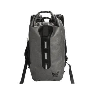 Mochila plegable de nailon impermeable para senderismo al aire libre, personalizada