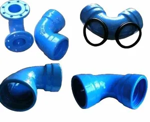 Ductile Iron Pipe And Fitting Ductile Iron Mechanical Joint Elbow Pipe Fitting For Water For EN 545/EN598