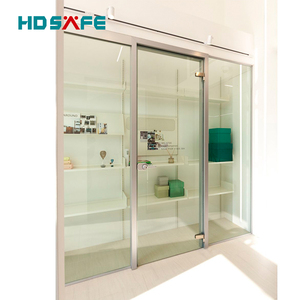 Bisagra de puerta de vidrio sin marco de acero inoxidable, 90 grados, para puertas y ventanas, diseño gráfico de vidrio de 8-12mm, para Hotel/hogar - Product Image 5