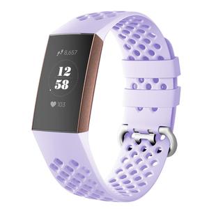 Tschick Dây Đeo Cho <span class=keywords><strong>Fitbit</strong></span> <span class=keywords><strong>Charge</strong></span> 3/<span class=keywords><strong>Charge</strong></span> 3 SE, Dây Đeo Thay Thế Silicon Có Khóa Kim Loại Dây Đeo Cổ Tay Nam Nữ Lớn Nhỏ - Product Image 6