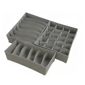 Nuovo Disegno Biancheria Intima Calzino Pieghevole Cassetto Divisori Closet Organizer