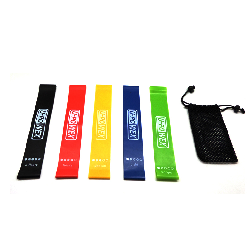 Tpe небольшие резиновые Йога Сопротивление пояс работает костюм