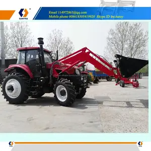 Shandong sunco tarım traktör ön yükleyici CE