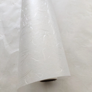 <span class=keywords><strong>White</strong></span> Eco Specialty Bopp Film Laminasi Tahan Air Dekorasi Pembungkus Bunga Kertas Sutra 60Cm X 5M - Product Image 2