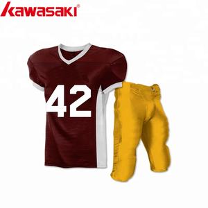 2018 nuovo disegno a buon mercato di sublimazione americano uniformi di gioco del calcio - Product Image 6