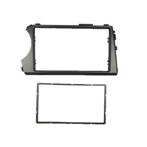 Fascia — Kit d'installation de panneau Audio 2 Din, pour <span class=keywords><strong>SSANG</strong></span> YONG <span class=keywords><strong>Actyon</strong></span> 2006-2009 Kyron Radio GPS, DVD, stéréo, CD, support de tableau de bord, cadre - Product Image 1