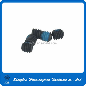M1.4 M1.6 M1.8 M2 M2.5 M3 M4 M5 <strong>M6</strong> M8 M10 Hexagon/Socket/Allen Drive No Head <strong>Grub</strong> Set <strong>Screws</strong> With Nylok Patch - Product Image 5