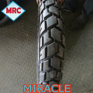 MRC-neumático de motocicleta todoterreno de goma para invierno, neumático de motocicleta y tubo interno, 4,10-18