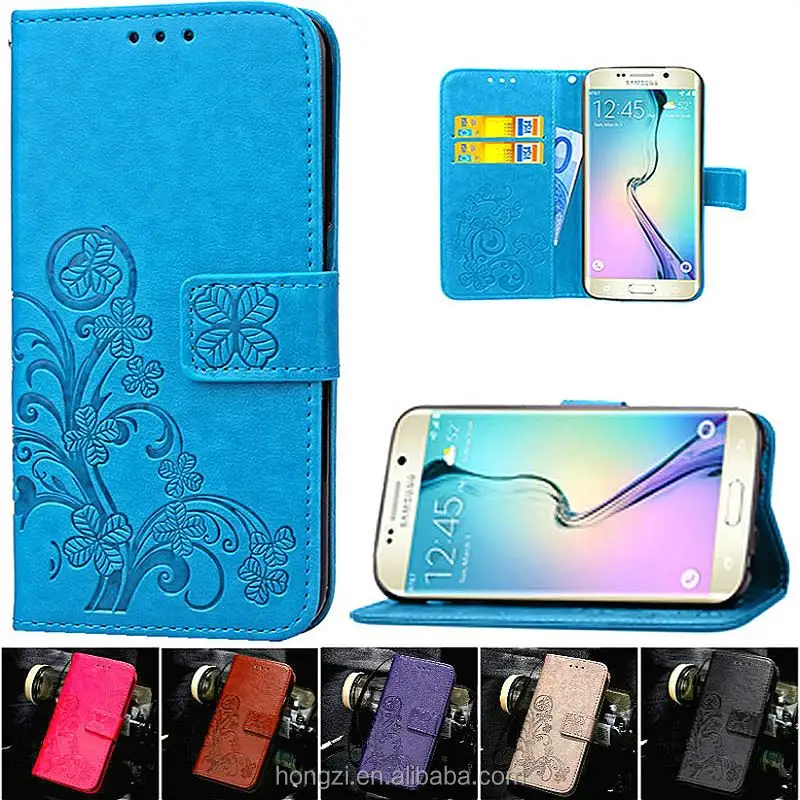 For Samsung Galaxy S6 S7 Edge Grand Prime J1 Mini S4 S3 S5 A5 A3 2016 J5 J3 Flip Wallet Leather Case For iPhone 5 5S 6 S 6 7 Plus