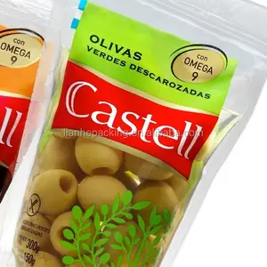 Olives saumure sacs d'emballage