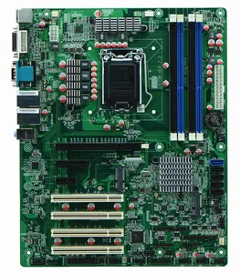 Intel placa-mãe lga 1155, soquete core i3, i5, i7, pentium, placa mãe, nano itx