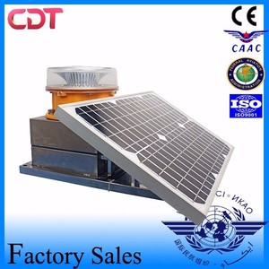 Panel solar de intensidad media B CK-15E Luz de obstrucción ICAO / FAA para edificios altos / torre de telecomunicaciones - Product Image 3