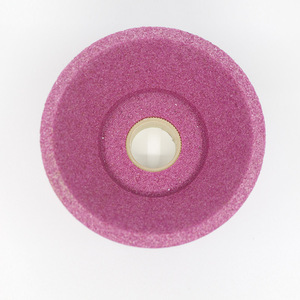 Rosa quema Copa toolroom cerámica Muelas para el tratamiento de superficies de acero - Product Image 3
