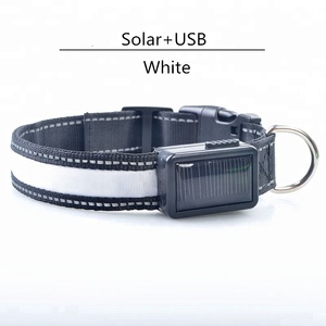2018 hot sale quality USB and solar charging ways led <span class=keywords><strong>dog</strong></span> collar - Product Image 6