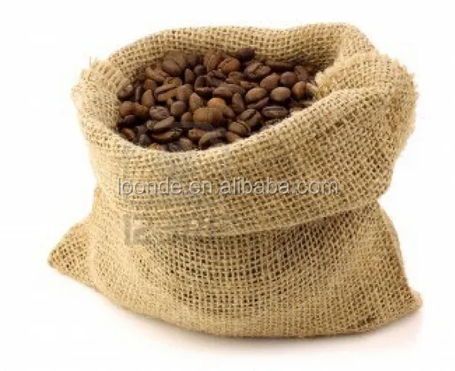 JUTE ถุง Burlag เมล็ดโกโก้ย่อยสลายได้ทางชีวภาพถุงกาแฟ 1 กก. ขายส่งถุงปอกระเจาโกโก้
