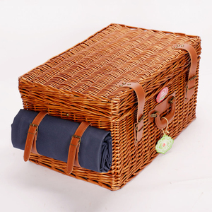 Bán Buôn Handmade <span class=keywords><strong>Wicker</strong></span> <span class=keywords><strong>Picnic</strong></span> Giỏ Cho <span class=keywords><strong>4</strong></span> Người - Product Image 6