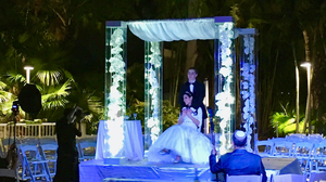 Trong Suốt Acrylic Trang Trí Nội Thất & Đám Cưới Tán Acrylic Arch Mandap Tán - Product Image 5