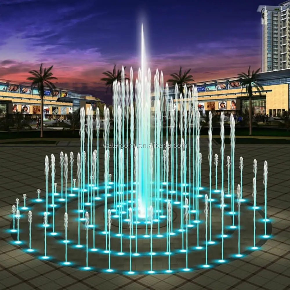 Trade Assurance Outdoor Interactive Dancing Fountain Indoor Floor Water Fountain