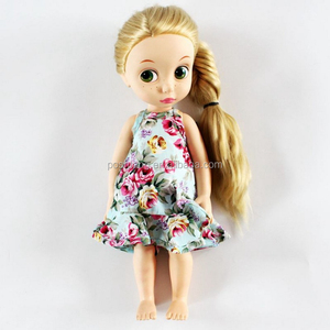 Ropa de muñeca personalizada para niñas, vestido con volantes, oferta - Product Image 4