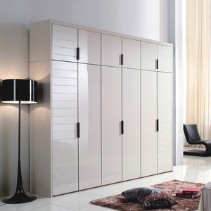 Armario de Pared de Melamina MDF, Nuevo Modelo, Diseño <span class=keywords><strong>Interior</strong></span> Moderno para Dormitorio, Hecho en China - Product Image 5