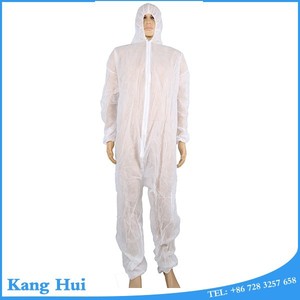 vêtements de sécurité de <span class=keywords><strong>protection</strong></span> non tissé combinaison blouses jetables - Product Image 1