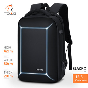 FENRUIEN 15 pollici Nero Grigio Impermeabile Zaini Carino Cassa Del Computer Portatile Anti Furto Zaini Sacchetto di Libro di Scuola - Product Image 6