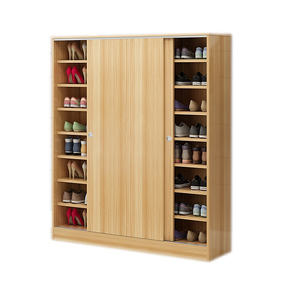 High Quality Large Storage 50 Pairs of <strong>Shoes</strong> Modern Design Cabinet <strong>Wooden</strong> Large <strong>Shoe</strong> <strong>Racks</strong> for Living Room - Product Image 2