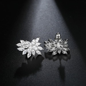 LUOTEEMI 2017 Nuove Signore Angel wings Bijoux Zircone Cubico Della Vite Prigioniera Dichiarazione <span class=keywords><strong>Orecchini</strong></span> Per Le Donne Orecchino Gioielli di Moda - Product Image 4