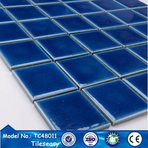 Phát sáng cao cấp mosaics gạch cho bể bơi màu xanh - Product Image 2