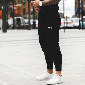 Skinny Custom Ontwerp Mens Gym Joggers Voorzien Workout Bodems