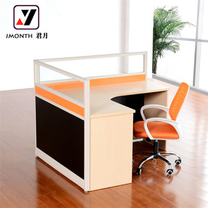 Estación de Trabajo Modular en Forma de L Extensible de Diseño Moderno para 4 Personas, con Estilo de Panel y Garantía de 5 Años para Muebles de Oficina - Product Image 4