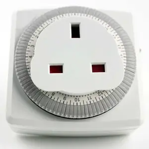 240V UK plug in daily Weekly Mechanical Timer