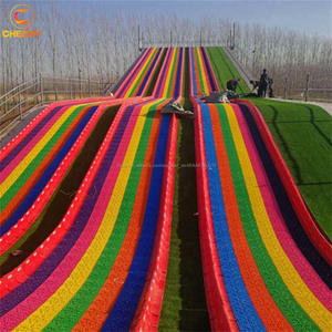 Nuevo proyecto de <span class=keywords><strong>Parque</strong></span> de Atracciones <span class=keywords><strong>Parque</strong></span> personalizado de plástico grande arco iris seco avalancha de nieve - Product Image 5