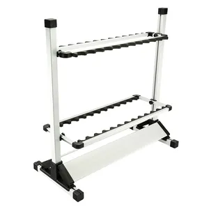 Fishing rod display rack Fishing rod holder stand horizontal