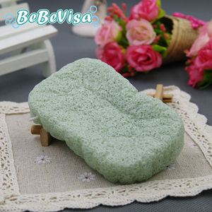 Bebevisa Pimienta Menta Rectángulo Natural <span class=keywords><strong>Konjac</strong></span> Esponja De Baño para <span class=keywords><strong>el</strong></span> Cuidado de La Piel - Product Image 3