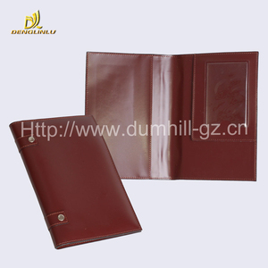 חדשה באיכות גבוהה אופנה A5 גודל עור תיק מסמך שמן שעווה עור - Product Image 2
