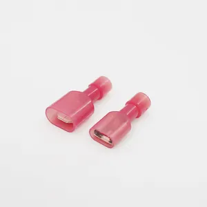 female fully insulated joint,spade connector sizes 6.3 terminal MDFN1.25-250