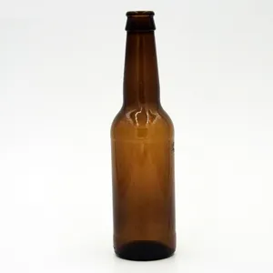 Bira kullanılan ucuz fiyat cam bira şişesi 0.33l 33cl cam şişe bira