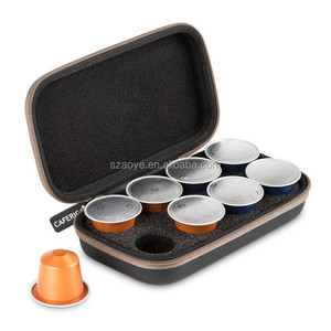 Estuche de transporte protector para <span class=keywords><strong>Nespresso</strong></span>, cápsulas compatibles con soporte portátil para cafetera Espresso - Product Image 1