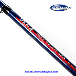 <span class=keywords><strong>Canne</strong></span> à pêche télescopique à la <span class=keywords><strong>truite</strong></span> en Fiber de verre, vente en gros <span class=keywords><strong>canne</strong></span> à pêche en verre bon marché 10-40g <span class=keywords><strong>canne</strong></span> à pêche bolongaise usine weihai OEM - Product Image 2