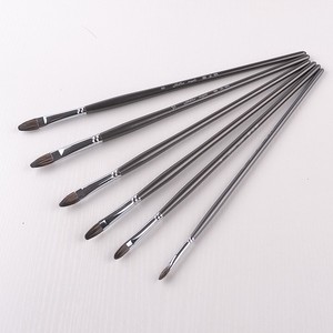Badger brocha para la pintura al óleo / tejón de la mezcla del pelo cepillos / venta al por mayor cepillos de pintura al óleo - Product Image 3