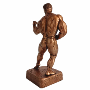 Sculpture de musculation en résine faite à la main pour les trophées de musculation - Product Image 4