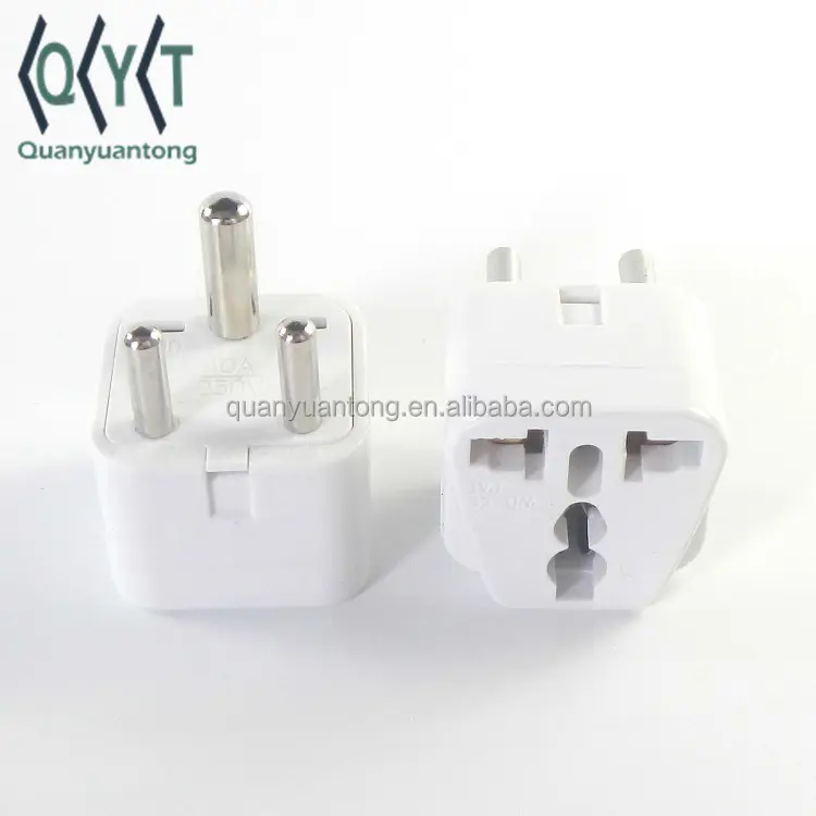 universal travel adapter WD-010 to 3 Round Pins Travel Converter Connector South African India plug travel adaptor Adaptor Plug