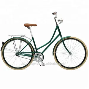 강철 Lugged 구조 28 인치 도시 자전거 또는 실용적인 자전거 또는 포도 수확 자전거