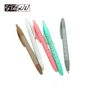 <span class=keywords><strong>Penna</strong></span> a Sfera Retrattile con Rivestimento in Gomma Premium, <span class=keywords><strong>Penna</strong></span> Promozionale Soft-Touch Antiscivolo <span class=keywords><strong>Ergonomica</strong></span> per Ufficio con Logo Personalizzato - Product Image 4
