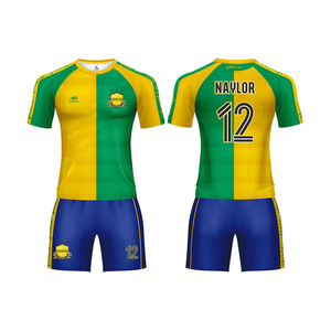 หาซื้อเสื้อฟุตบอลเด็กแบบขายส่ง ชุดทีมฟุตบอล เสื้อฟุตบอลผู้ชาย ชุดฟุตบอลทีมแบบกำหนดเองได้ได้ที่ไหน - Product Image 4