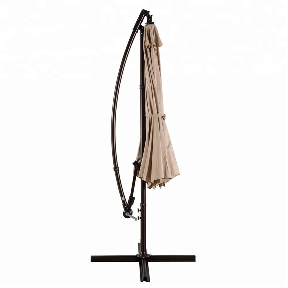 grand patio deluxe 10 ft aluminium offset umbrella 10x13 Patio with Base, Acrylic Outdoor Cantilever Aluminum Umbrella, 5-Year-Non-Fading Rectangular Umbrella with Cover This stylish umbrella transforms your outdoor space Grand Patio Napoli 10x10 ft